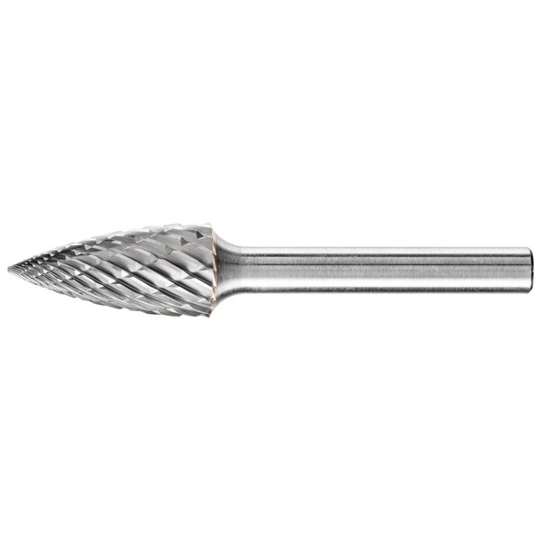 Pferd Carbide Bur - Tree (pointed end), OMNI cut - 1/2" x 1" x 1/4" Shank - SG-5 28009 - main